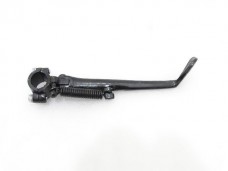 BSA, TRIUMPH, AND MANY MORE BIKES - 1.25 INCH UNIVERSAL CLAMP BLACK SIDE STAND